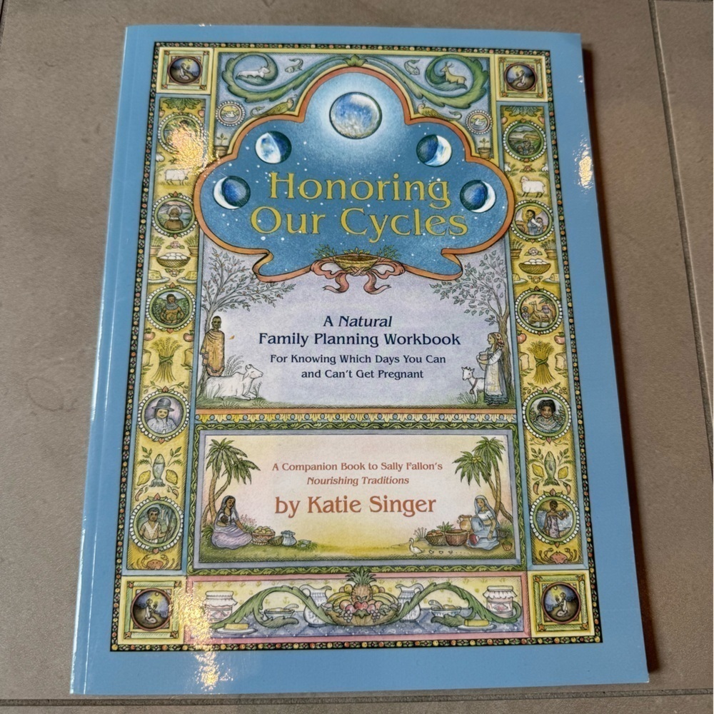 BRAND NEW Honoring Our Cycles book by Katie Singer